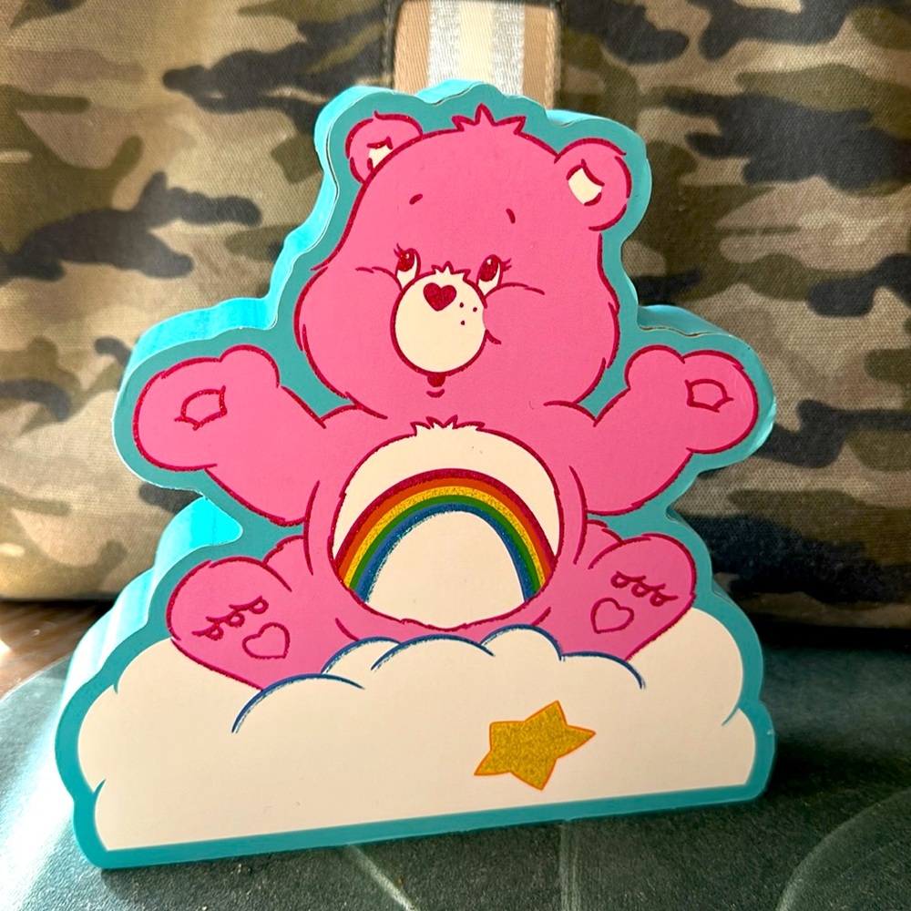 Cheer Bear wall or desk hanging